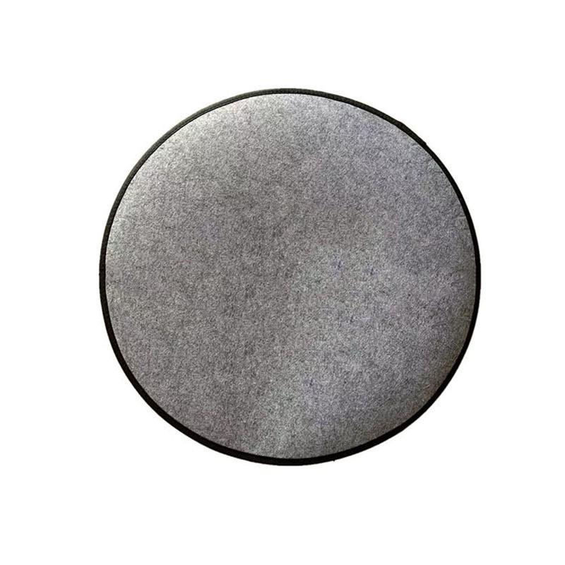 Dustproof Stainproof Spare Tire Felt Cover Mat 55cm Thick Felt Mat серый