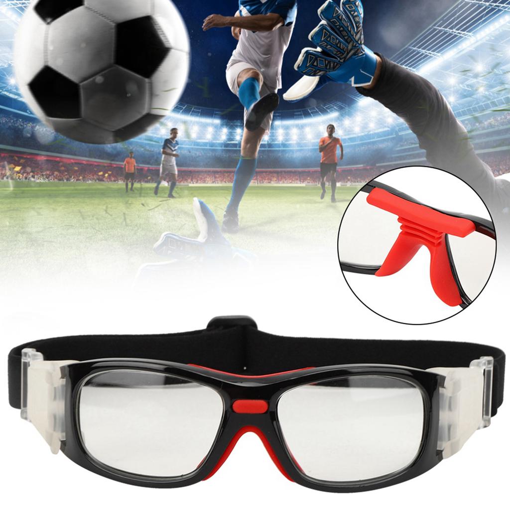 Teenager Adult Basketball Glasses Anticollision AntiImpact Outdoor Sport Safety Goggles(black )