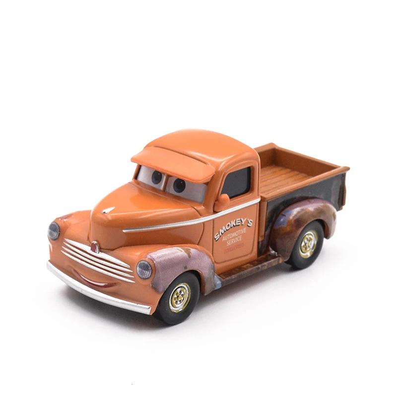 1:55 Pixar Cars Lightning Mcqueen Jackson Storm Mack Uncle Truck Diecast Model Car Toy Kids Birthday Gift Storage Box