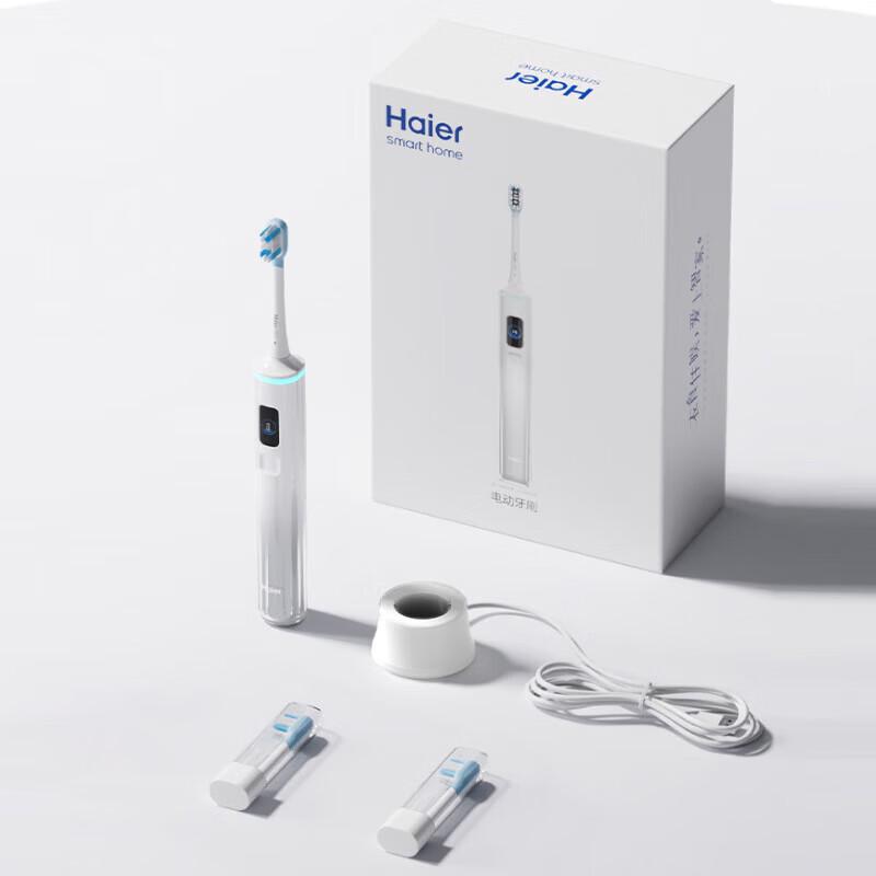 

Haier HT52-XSL Sonic Electric Toothbrush Gift Set CN plug (adapter included)
