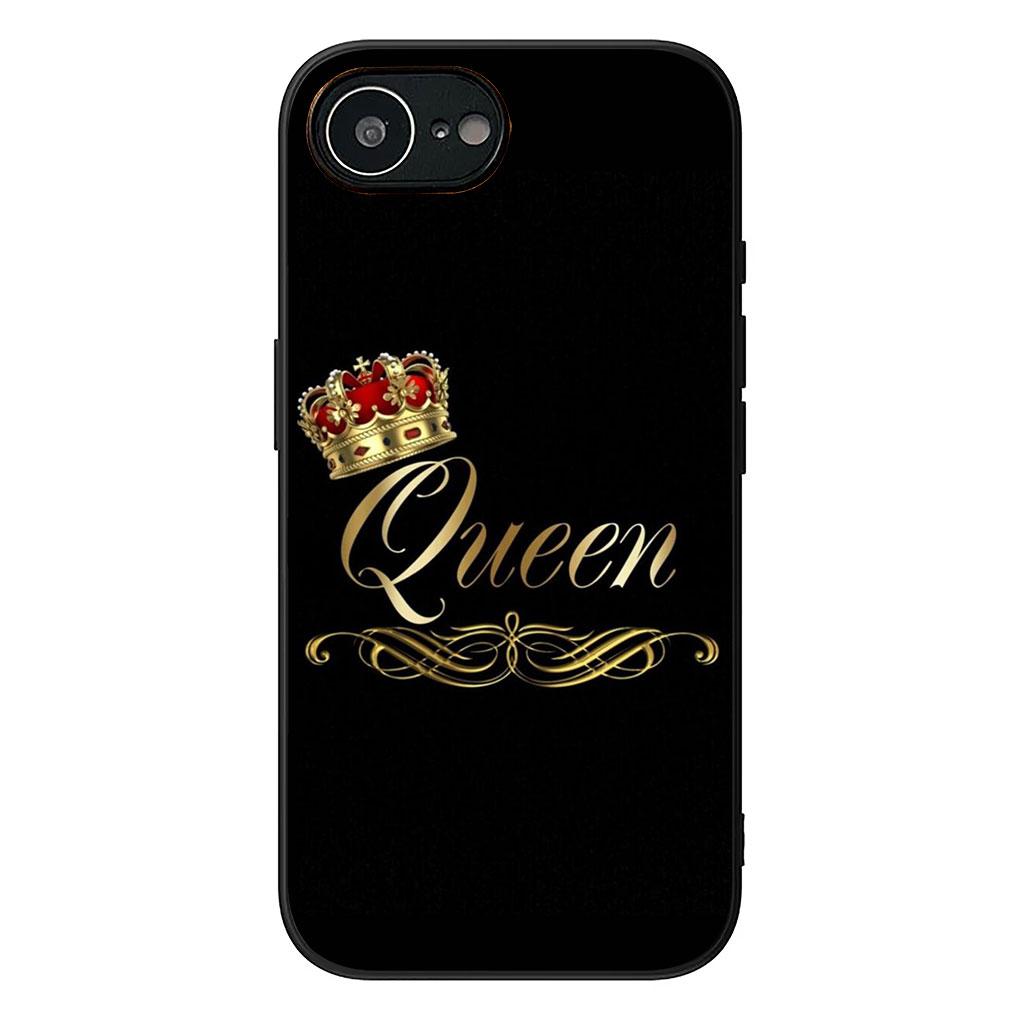 Cover for Samsung Galaxy Note 20 9 8 S8 S10 S9 Plus A54 A33 A21S A31 M21 S10E A17 Coque Phone Case Crown King Queen Princess