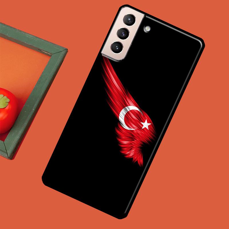 Turkey Turkish Flag Soft Case For Samsung Galaxy S23 S22 S21 Ultra Note 20 Note 10 S8 S9 S10 Plus S20 FE Cover