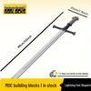 Lord of the Rings King's Sword Building Block Model - Creative Toy with Small Particles (MOC-140605)