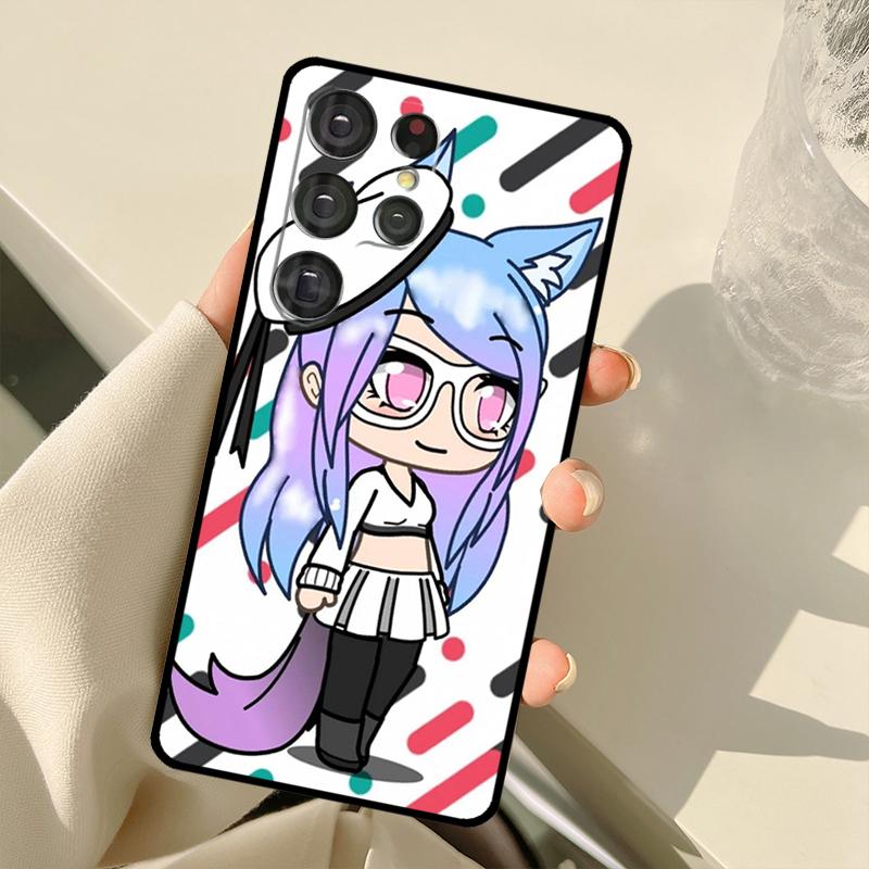 

Чехол для игры Gacha Life для Samsung Galaxy S23 Ultra S21 S22 S24 S25 Ultra S9 S10 Plus S25 FE S20 FE Задняя крышка Galaxy S23 FE