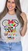 Disneyland Matching 2026 Shirts Family Trip Tees with Personalization Summer Mens and Womens Loose and Breathable Tshirt Top