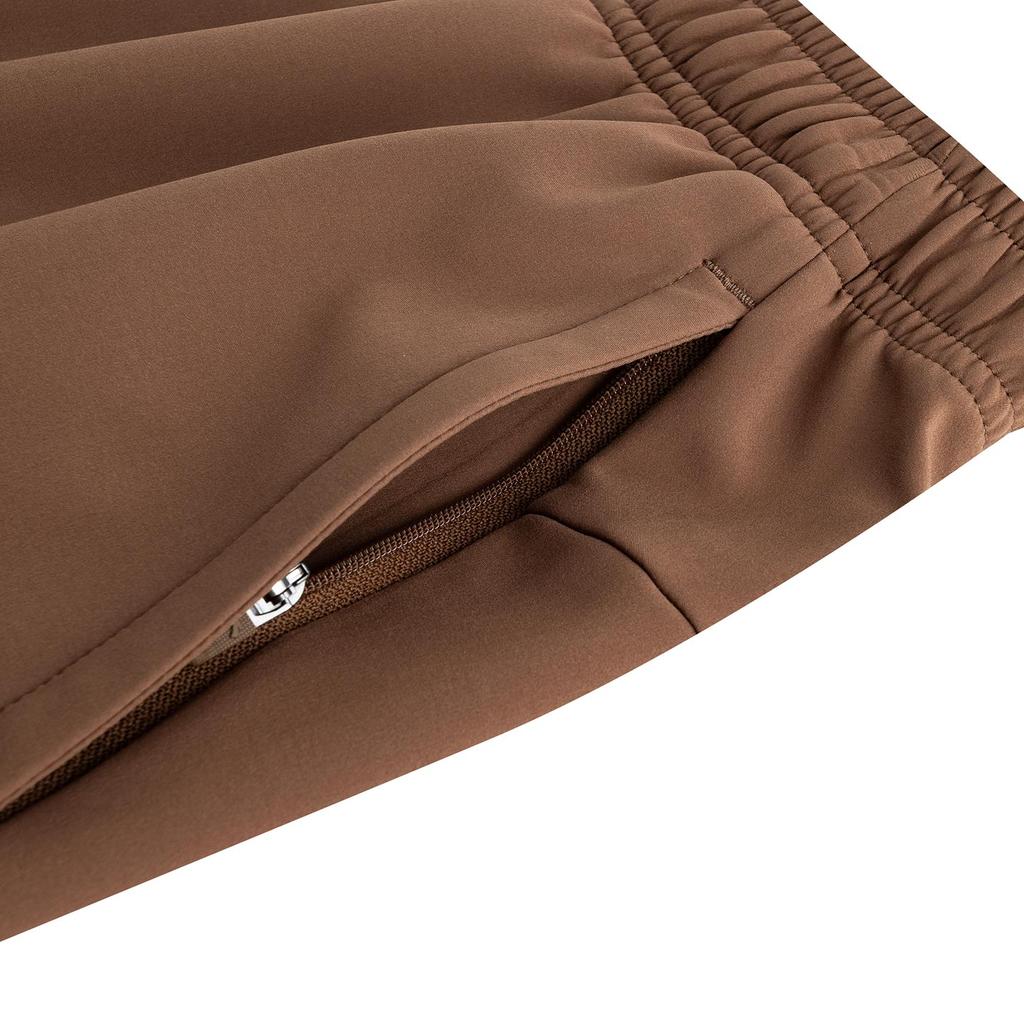 Anta Outdoor Hiking Urban Commuting Sports Simple Comfortable Water-Resistant Wrinkle-Resistant Straight-Leg Fleece Woven Casual Pants 962547502N-1