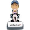 AKRacing Manager Takatsu Bobblehead Doll Officially Licensed by the Tokyo Yakult Swallows Professional Baseball NPB Central League