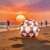 1pc Teddy Bear Fantasy Theme Soccer Ball Football, Size 5, Lightweight PVC, Outdoor Training Soccer Ball,Gift C6540