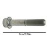 Heavy Duty Knuckles Mounting Bolt For Strut Assembly 12mm x 64mm Iron Construction Direct Fit Replacement 90120-T2A-A00