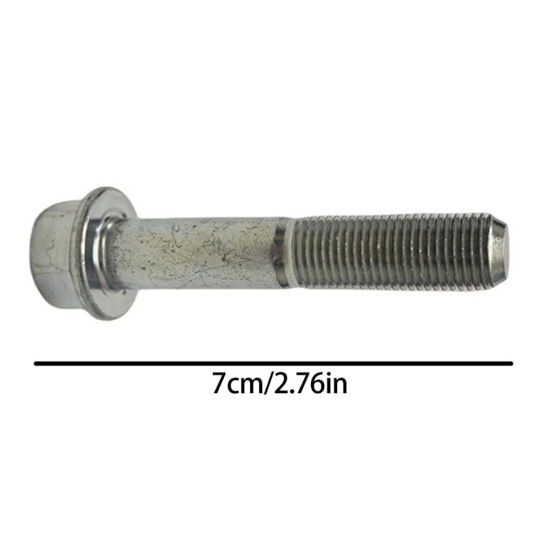 Heavy Duty Knuckles Mounting Bolt For Strut Assembly 12mm x 64mm Iron Construction Direct Fit Replacement 90120-T2A-A00