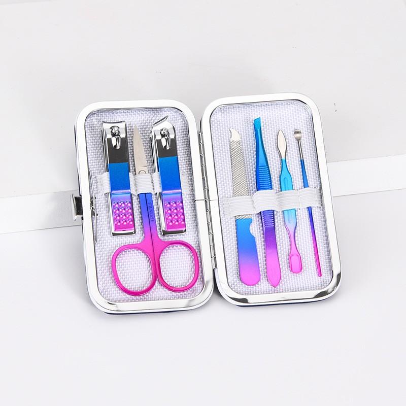 

Набор из 7 разноцветных кусачек для ногтей из нержавеющей стали, кусачки для ногтей, кусачки для ног, щипцы для красоты, инструменты для ногтей и ремонта ногтей