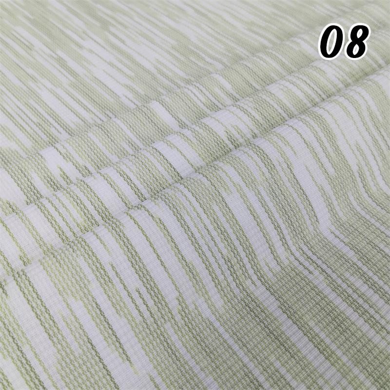 50*150cm High-elastic Striped Knitted Jacquard Fabric DIY Sewing Dress Pants Sweaters Cushion Tie-dyed Designer Fabric
