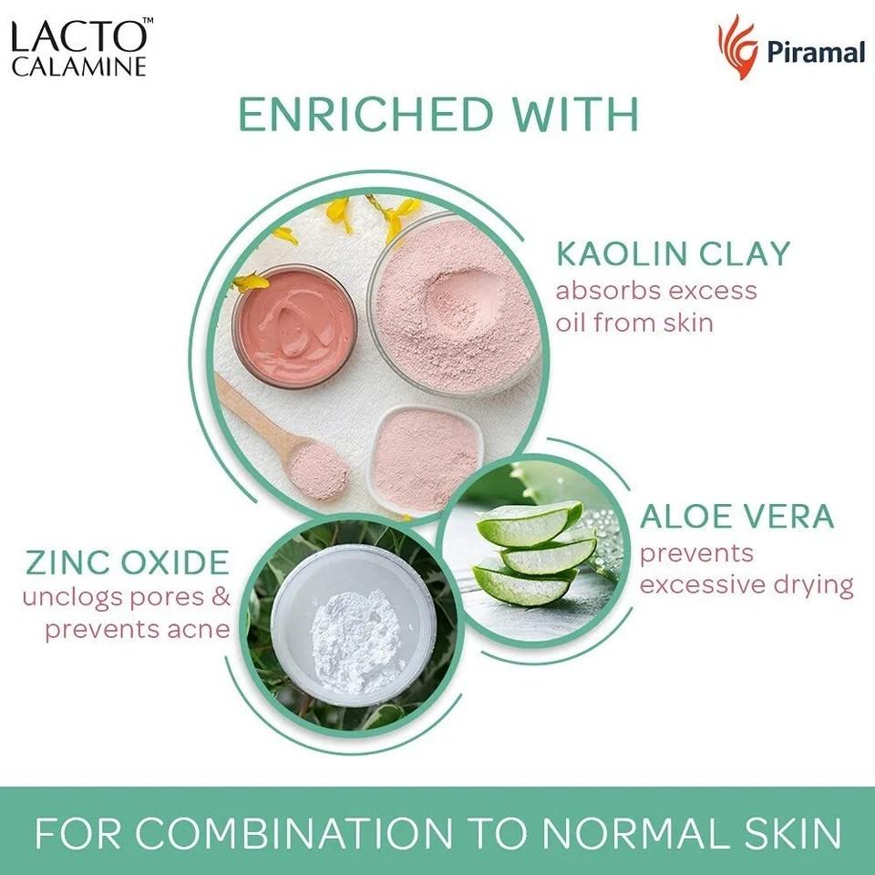 Lacto Calamine Gesichtscreme Ölregulierend Für Normale Und Mischhaut 60ml