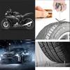 Werkzeugset zur Reifenreparatur für Auto, Motorrad, Fahrrad. Reifen-Schnellreparaturset. Reifenpannen-Reparaturwerkzeug mit Reparatur-Gummistreifen.