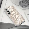 Gold Leopard Pattern Glass Phone Case for Samsung Galaxy S26 S25 S24 S23 S22 S21 S20 FE Ultra Plus 5G Anti-fall Back Cover