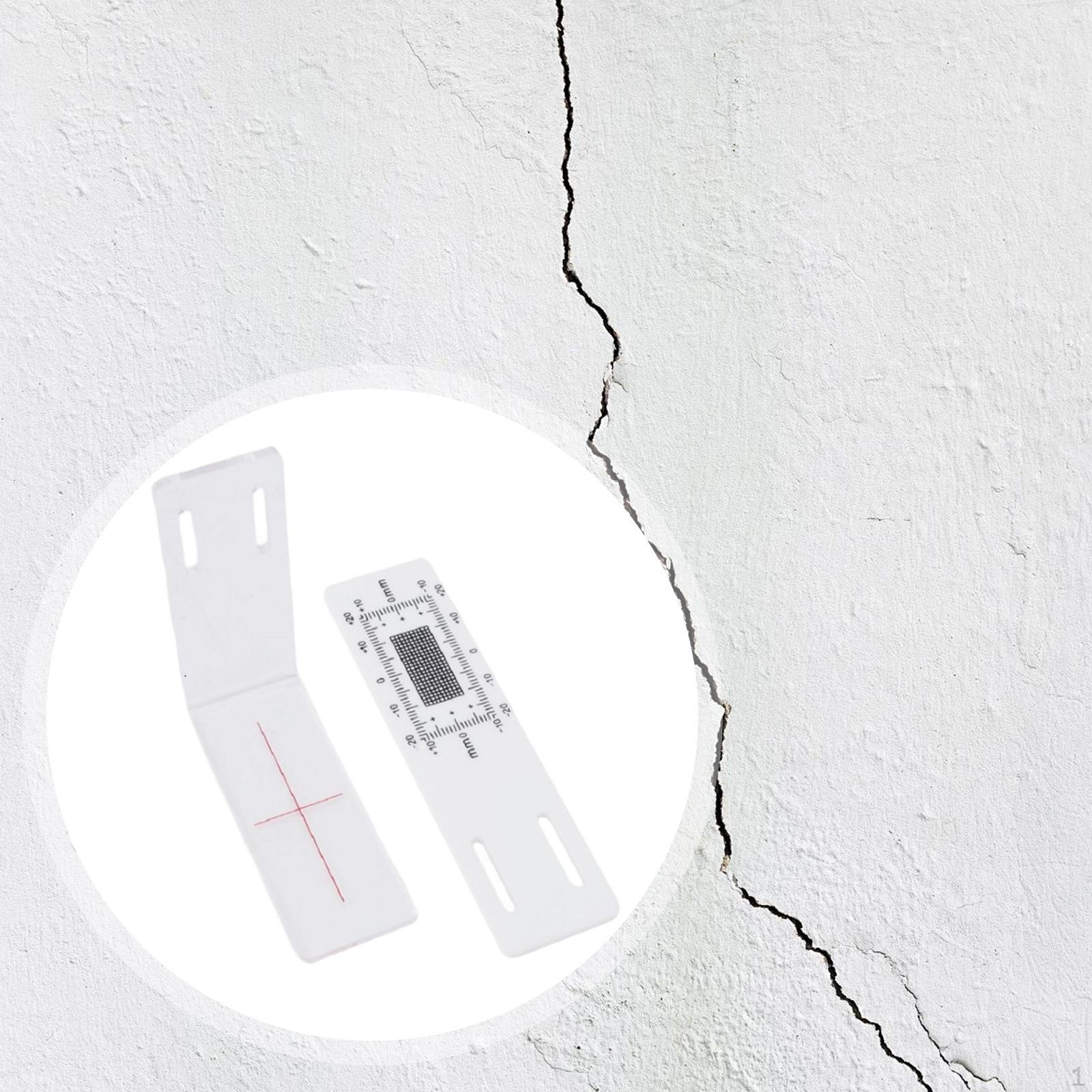 

Crack Measurement Ruler, Size Chart, Recording And Tool