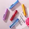 Solid Color 5ml Bottom Flush Rechargeable Perfume Bottle Sprayer Small Portable Cosmetic Refill Perfume