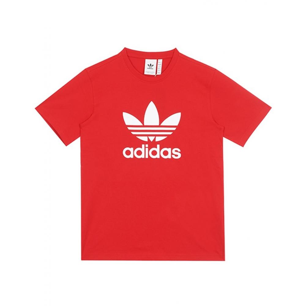 

Adidas ShorT Sleeve Tee Trefoil T shirT Barre scarleT IR8009100 L