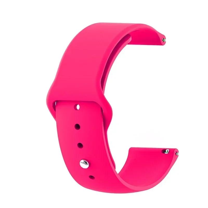 Silicone Watch Band 22mm 20mm For TicWatch Pro 3 Ultra E3 E2 S2 Pro X GTW 2025 Soort Strap Smartwatch Bracelets Women Men Correa