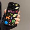 Camping Lines for Dogs iPhone17ProMax Mobile Phone Case 17Pro Cartoon 15/14 Men's and Women's 16