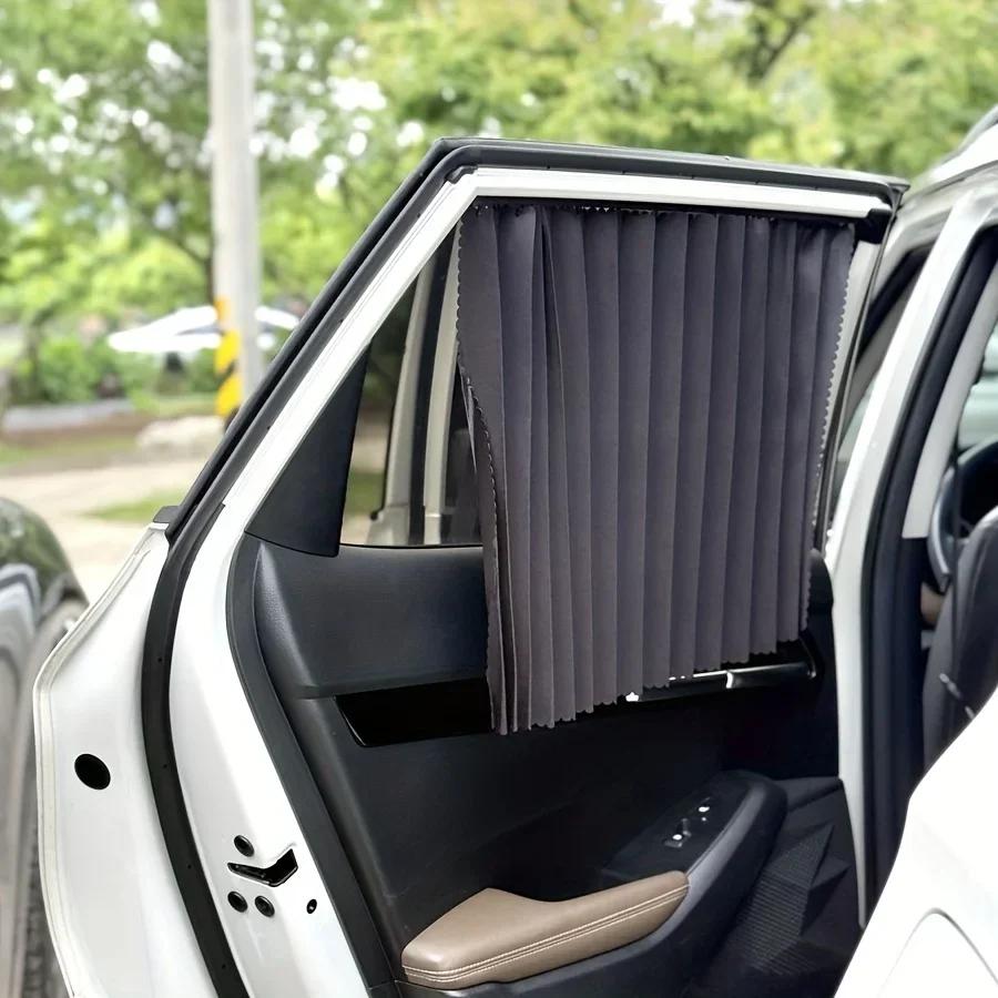 2/4pcs Car Blinds Car Camping Window Covers Car Window Shades Car Window Shades Portable Car Window Shades Adjustable