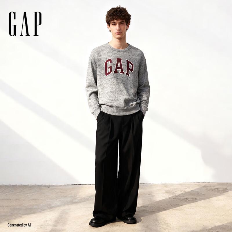 

Gap Unisex Colorblock Logo Knit Sweater L