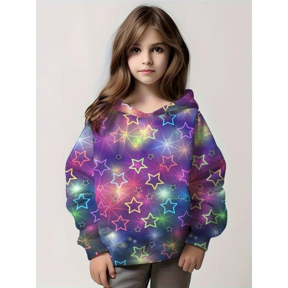 Dětské Oblečení Dívčí Mikiny Dlouhý Rukáv Krásný 3D Potisk Motýlů Dětské Jarní Podzimní Oblečení Neformální Venkovní Dívčí Oblečení Topy