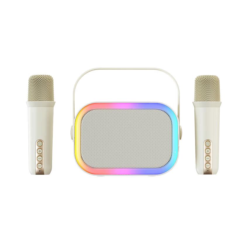 

Универсальный домашний комплект KTV Philips с микрофоном Bluetooth и аудиосистемой «все в одном» белый