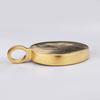 Mother of Pearl Oval Pendant 925 Sterling Silver Gold Plated Minimal Handmade Fine Jewelry Gift for Her
