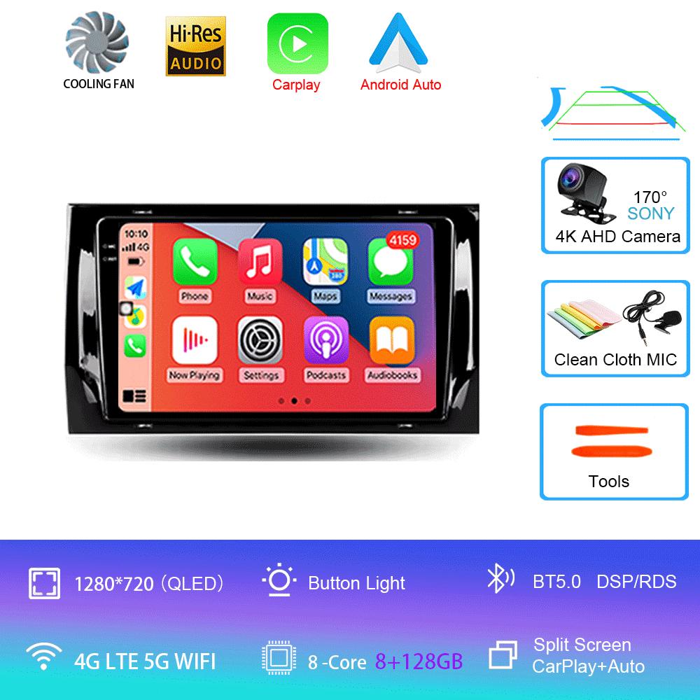 Car Radio Android 14 Carplay Auto For Skoda Kodiaq 2016 - 2021 Karoq NU7 2017 - 2021 Multimedia GSP 2Din Video DVD Player Stereo