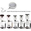Reusable Syphon/Siphon Coffee Filter for Hario Yama Siphon Coffee Maker & Other Similar Syphon Coffee Maker, Permanent Stainless Steel & Silicon
