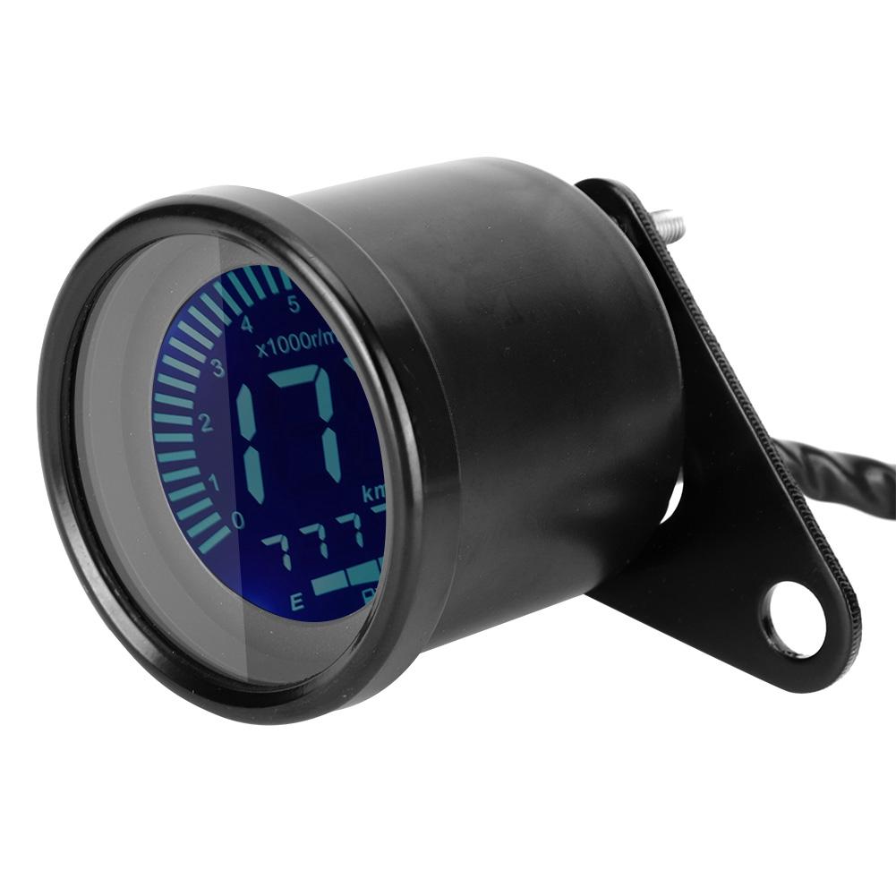 

Motorcycle 7 Colors LCD Meter Speedometer Odometer Gauge Instrument Modification Accessory