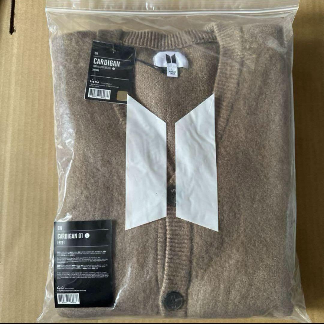 

[Б/У] Кардиган BTS MAP OF THE SOUL Бежевый, Размер L