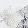 Elegant Embroidery Beaded False Collar Necklace for Women Detachable Lapel Blouse Faux Collar Choker Clothing Accessory