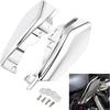 PBYMT Mid Frame Air Deflectors Heat Shield Compatible for Harley Touring Road King Street Electra Glide 2009-later Also Compatible with Models