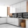 Marble Glossy Self-Adhesive Wallpaper Waterproof Home Decor Stickers for Dining Table Cabinet - Wear-Resistant Wall papers