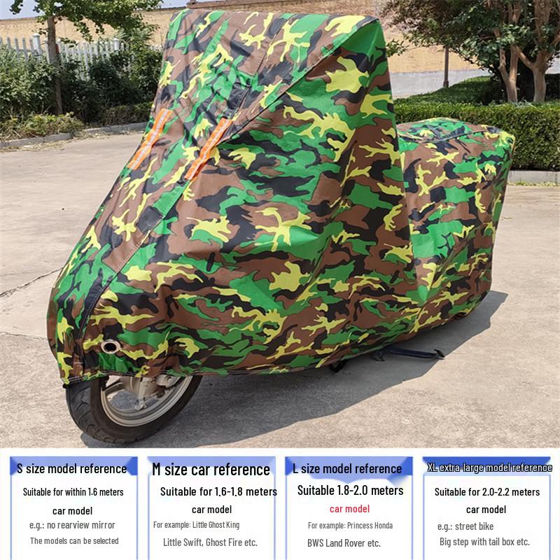 Niu Electric Motorcycle Rain & Sun Cover: Heat-Insulating, Thick, Dustproof, Sunproof, and Rainproof for U Electric Bikes