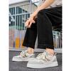 Men‘s Shoes Thick-Soled Mesh Breathable Youth Casual Board Shoes Summer Student Sports White Shoes Men.
