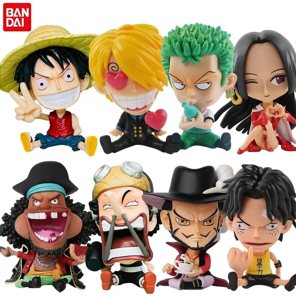 Figure Anime 17 Styles Zoro Luffy Sanji Ace Robin Nami Frank Usopp Brook Chopper Pvc Decoration Figural Model Toy Gift