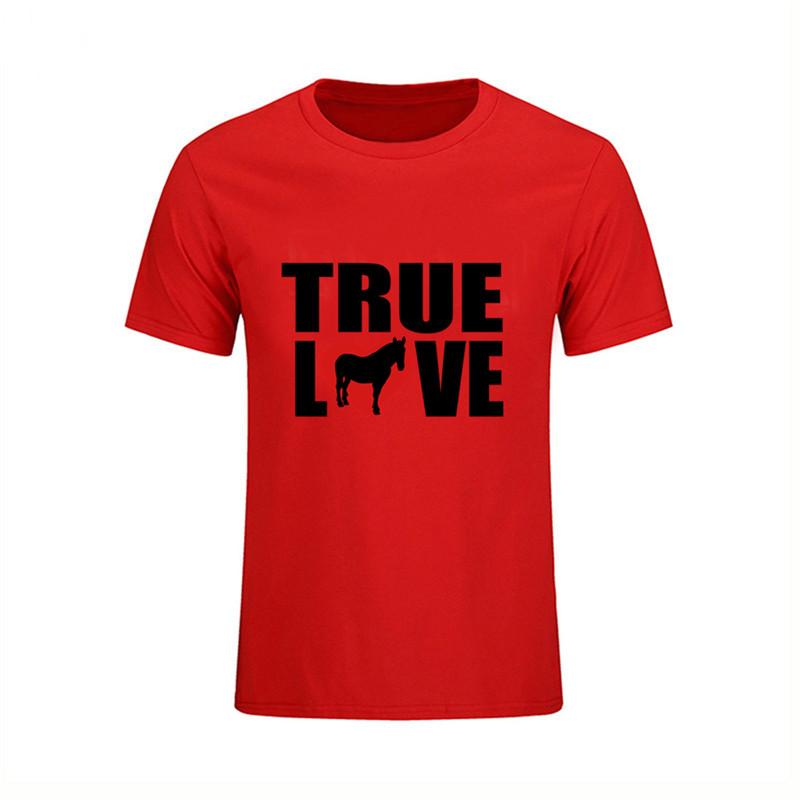 My Horse Is My Love Band Men T Shirt Fashion Funny Animal T Shirt