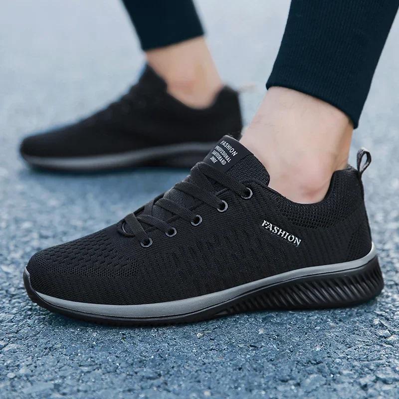 Maedef Breathable Mesh Casual Men'S Shoes Trendy Lightweight Walking Male Tennis Sneakers Outdoor Running Fitness Shoes For Men