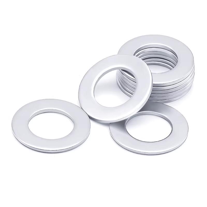 Extra Large Galvanized Metal Flat Washers - Sizes M1.6 to M14