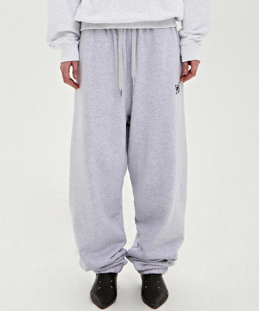 Nigaennikol Butterfly Wide Quality Pants_Gray