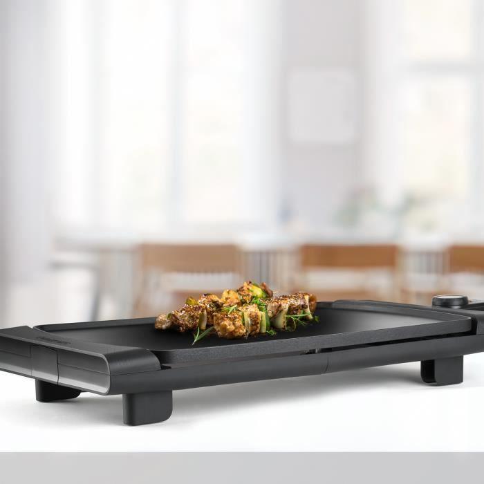 Plancha Taurus Steakmax 2600 de 2600W, plaque de 49x27cm, 3 couches antiadhésives pour cuisine 100% uniforme