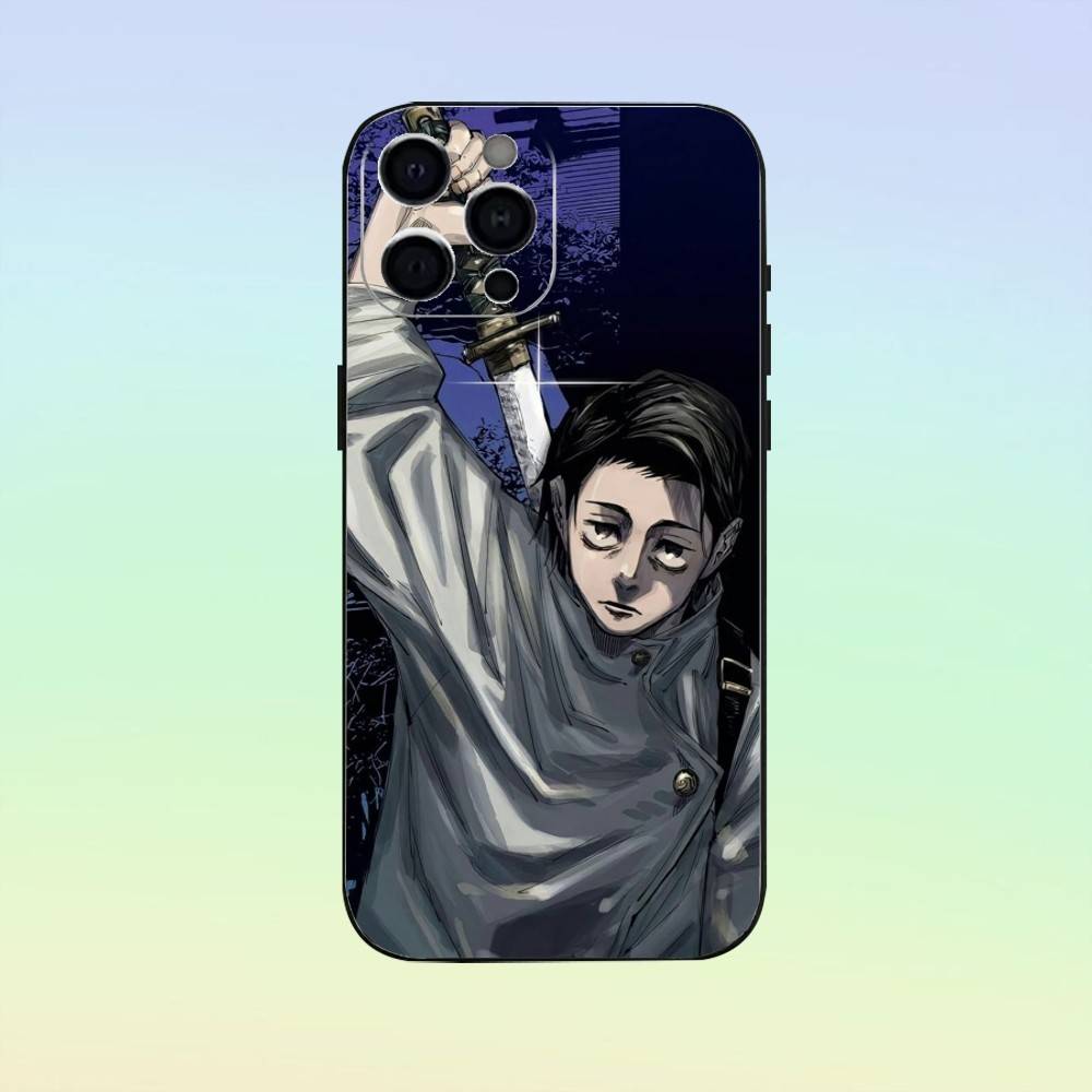 Okkotsu Yuta Jujutsu K-Kaisen Handyhülle Für iPhone 17,16,15,14,13,12,11 ,Weiche Silikon Schwarze Hülle