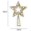 Christmas Tree Top Star ,Christmas Decoration ,Xmas Ornament ,Snowflake Ornaments