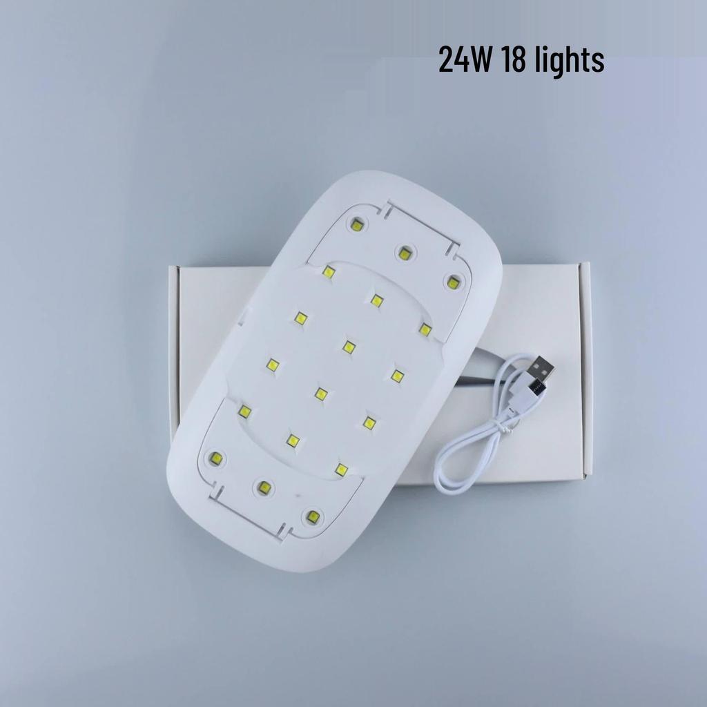 Fast UV Nail Polish Gel Curing LED Lamp with Light Therapy