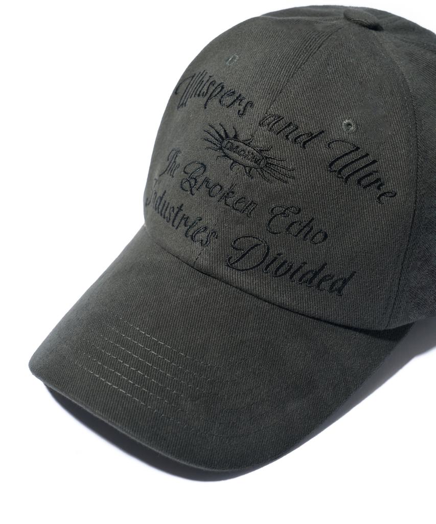 IDWS Whisper Letter Maxi Cap Charcoal