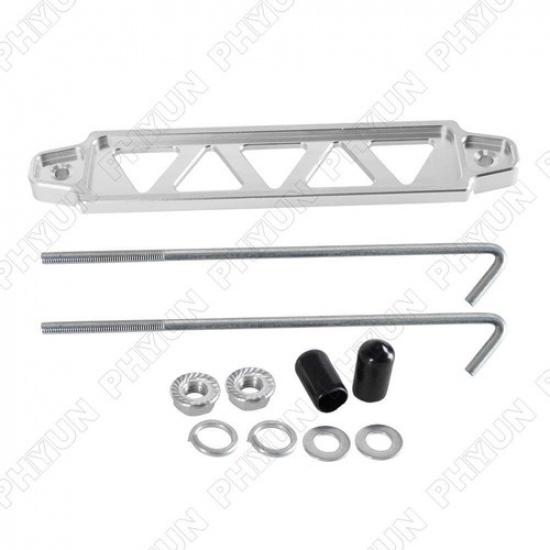 Battery Fixed Bracket Battery Retaining Clamp Tie Down Holder Aluminum Universal