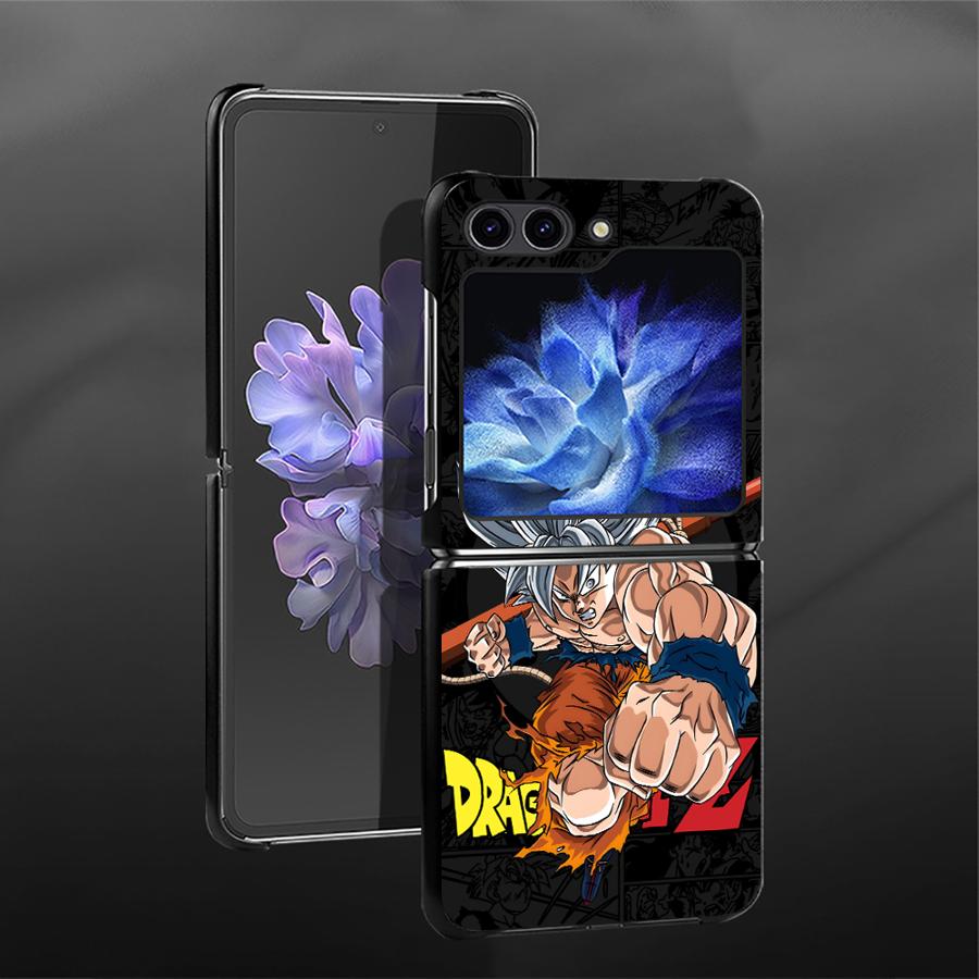 

Чехол Dragon Ball Anime Крутой Сон Гоку для Samsung Galaxy Z Flip 7 6 5 4 3 Flip3 Flip6 Flip7 FE Flip5 Flip4 Задняя крышка телефона Funda Galaxy Z Flip6